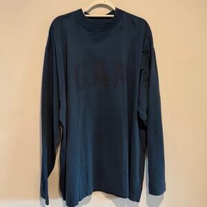 YZY x GAP Ballenciaga Large Oversized Eagle Graphic Long Sleeve Tee